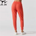 JIEJIN OEM Manufacturer Women Workout Sweatpants Breathable Joggers Women Fitted Jogger Pants